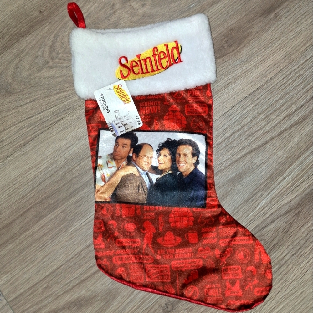 Seinfeld Christmas Stocking